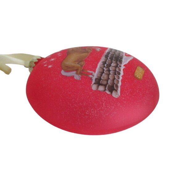 Breyer 2021 Artist Signature Holiday Ornament Thoroughbred and Warmblood - Picture 6 of 8